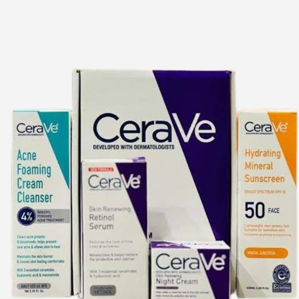 Best 4-in-1 Skincare CeraVe  Bundle