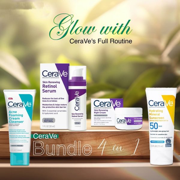 Best 4-in-1 Skincare CeraVe  Bundle